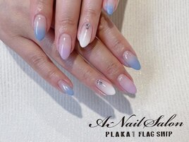 紫陽花カラーグラデ