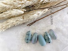 モグネイル(Mogunail)/9.10月定額B チェックネイル