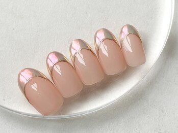 ワンアンドオンリー(One&Only)/人気☆オーロラフレンチネイル