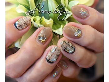 ハニー(honey)/ツィードチェック柄♪