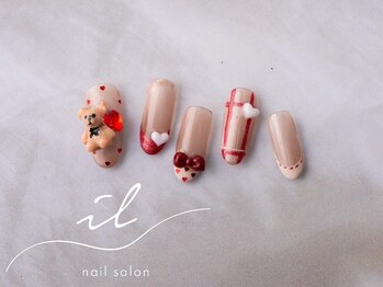 イル 神戸店/マグネット×チェック×フレンチ