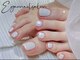 エガオネイルサロン(Egao Nail Salon)の写真/足先のお洒落にも♪電動フットバスありケア込み特権有◎お得なFOOTネイルも有★お得なクーポンもご用意♪