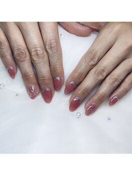 大理石ネイル♪