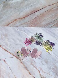 押し花デザイン4