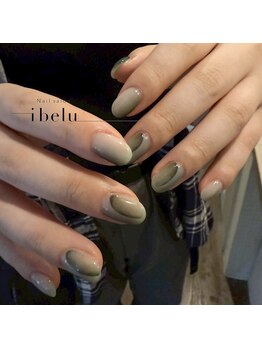 イベル 梅田店(ibelu)/個性派グラデーションネイル