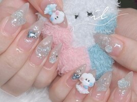 ３Dネイル×推し活ネイル