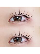 キキアイミー 自治医大店(kiki.ime)/目尻流してタレ目効果♪