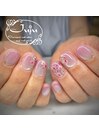 押し花ネイル