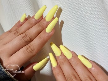ウエスト コースト ネイルサロン(West coast Nailsalon)/夏映えロングネイル