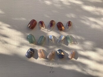 ネイルデコ(nail DECO)/冬ネイル