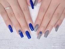 モモネイル 蒲田店(MOMOネイル)/マグネットXフラッシュネイル