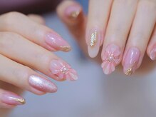 幻之花ネイル/ぷっくりお花ネイル　マグネット