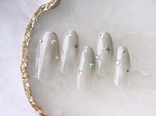 ネイルサロンフォーユー(for u)/キラキラネイル￥7980