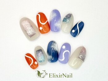 エリクサーネイル 池袋(Elixir Nail)/定額cやり放題/クーポン使用