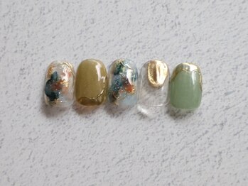 ディー ネイル アイラッシュ ヤバ(DEE nail×eyelash yaba)/A-281 120分アートフリー