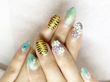 オーブネイル(Orb nail)/ジャスミン風ネイル