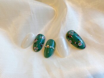 ネイルズ ララ(nails Lala)/フラワーネイル。