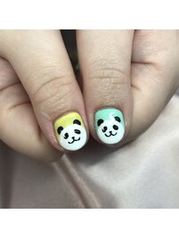 ぱんだネイル