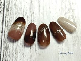 ミラーニュアンスネイル