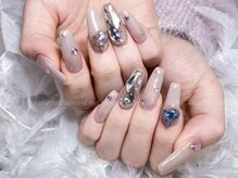 ダイアモンドネイルスタジオ 新宿店(Diamond Nail Studio)/チップ長さだし10本デザイン