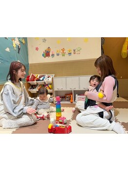 お子様同伴OKのサロン