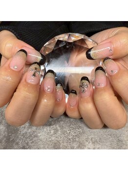 ペッシュブルーム 梅田(Peche Bloom)/キラキラネイル ちゅるんネイル