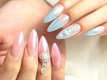 パダアット ヴァラネイル 天神南店(PADA at VALLANAIL)の写真/【天神南駅2分】チップでの長さ出し1本～対応◎《初回1本550円》長さ出しで理想のデザインを叶えます☆