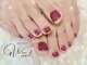 ツインネイル 塩釜口店(twin.nail)の写真/指先ネイルができない方もフットネイルで気分の上がる足先に♪オシャレさんも満足の仕上がりに☆