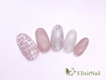 エリクサーネイル 神田(Elixir Nail)/シンプル/クーポン使用