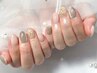 【Hand】《持ち込みデザイン》シンプルデザインor2本アート￥7,500