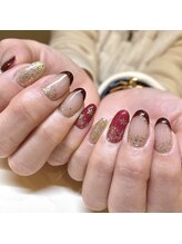 ファンザネイル(fun the nail)/ボルドーネイル