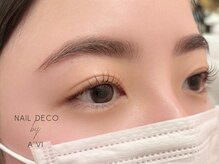 ネイルデコ(nail DECO)/眉毛スタイリング＋まつ毛パーマ