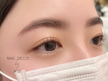 ネイルデコ(nail DECO)/眉毛スタイリング＋まつ毛パーマ