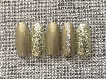 シンプル定額ネイル4800円