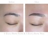 【貼り付け感0毛流れ眉】V1Let,s Brow Perm＆V1Let,s Brow Wax 13000⇒11000
