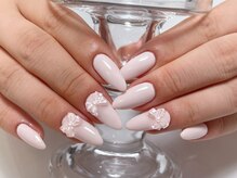 プラス エワル 四日市(PlusEwalu)/リボンネイル♪[フィルイン]