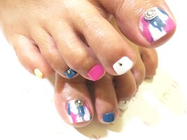 シェラックフットネイル