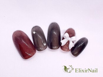 エリクサーネイル 神田(Elixir Nail)/シンプル/クーポン使用