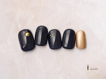 アイネイルズ 横浜EAST店(I-nails)/シンプルワンポイントネイル