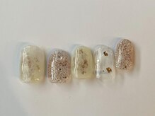 アイネイルズ 梅田店(I nails)/ホイルもやもやパール