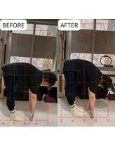 あるく 関内店/体験レッスンビフォーアフター