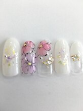 アマービレ(Amabile)/フラワーネイル￥9980