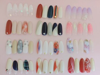 ネイルサロンアンドジュエリー アリュール(ALLURE)/１２月、１月の定額デザイン☆彡