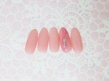 ティーエヌ 名古屋矢場町店/ヌーディーネイル￥5980