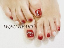 ウィングハート(Wing Heart)/【フット】アート