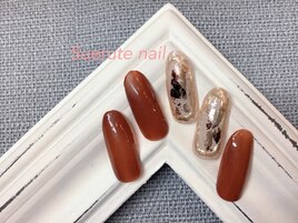 ミラーデザインネイル¥7000