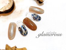 ネイルグラマラス 西新井店/《パラジェル》秋インクDesign