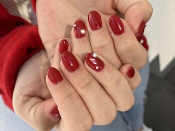 アンネ 梅田 GRACE店(ANNE)/赤ネイル