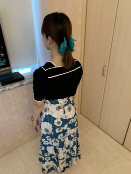 サンライズ ビューティー整体院/後ろ姿も素敵になりましたね