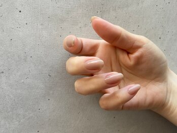 ロハス(LOHAS)の写真/爪の健康と仕上がりの美しさ重視!爪が弱かったり仕事の都合等で、爪にカラーが塗れない方にも◎健康美爪へ!